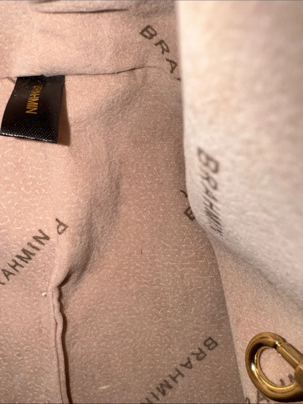 Brahmin structured satchel